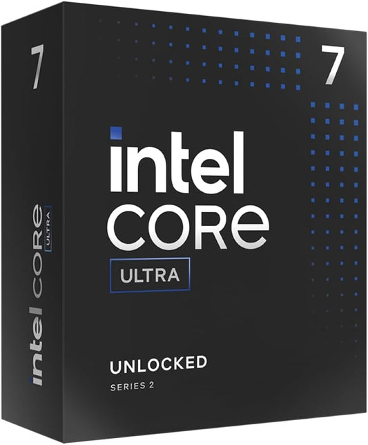 Intel Core Ultra 7 Desktop Processor 265K - 20 cores (8 P-cores + 12 E-cores) up to 5.5 GHz
