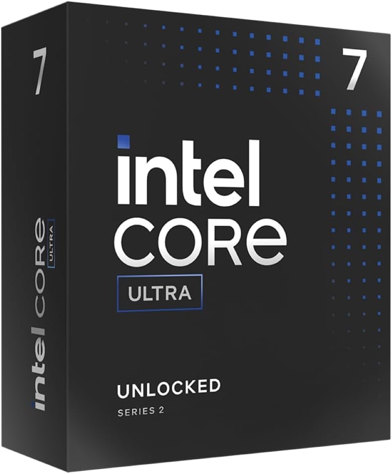 Intel Core Ultra 7 Desktop Processor 265K - 20 cores (8 P-cores + 12 E-cores) up to 5.5 GHz