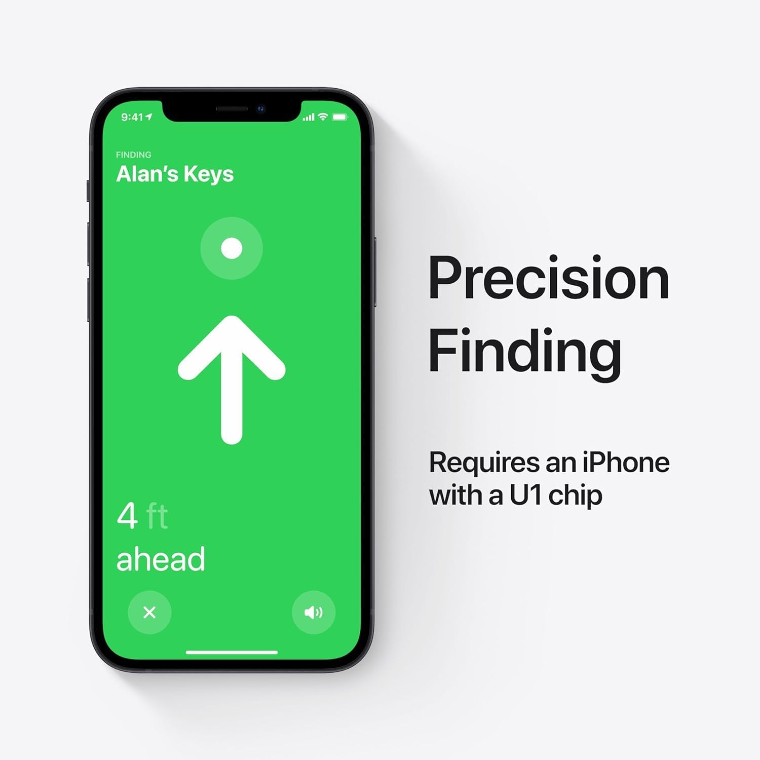 Apple AirTag 4 Pack. Keep Track of and find Your Keys, Wallet, Luggage, Backpack, and More. Simple one-tap Set up with iPhone or iPad
