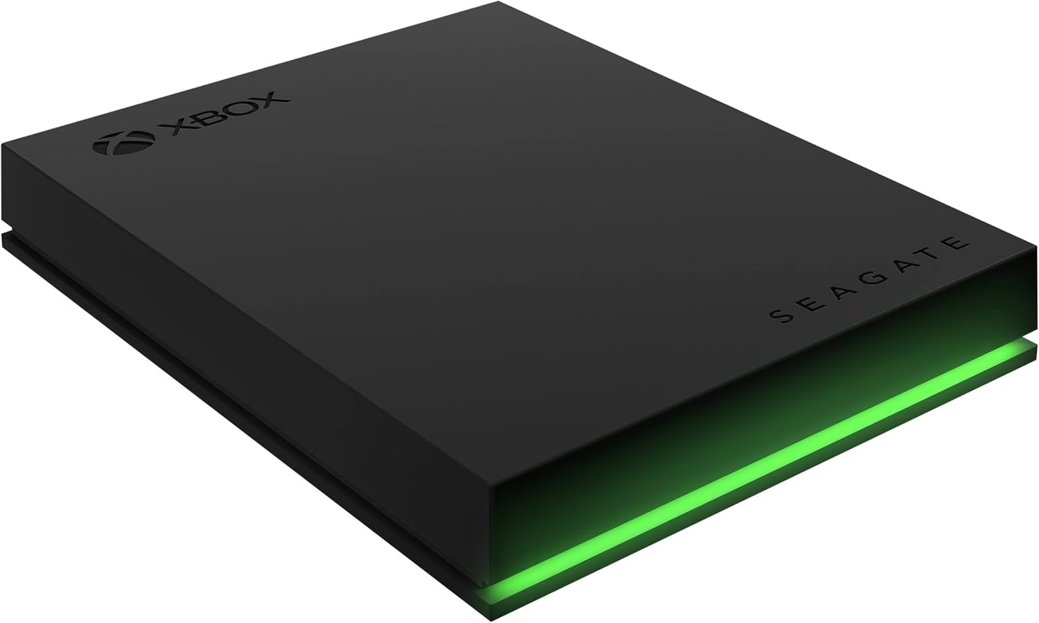 Seagate Game Drive for Xbox 2TB External Hard Drive Portable HDD - USB 3.2 Gen 1, Black with built-in green LED bar , Xbox Certified, 3 year Rescue Services (STKX2000400)