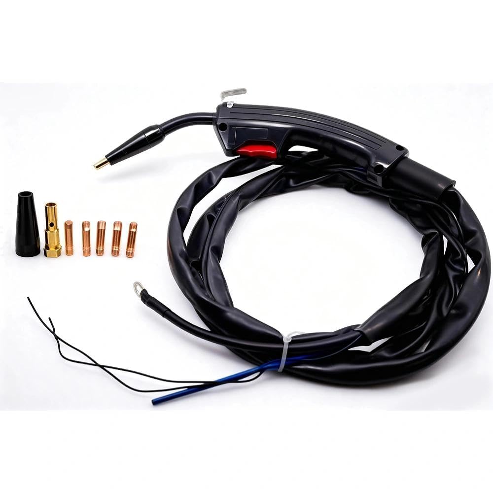 8ft No Gas Mig Gun Replacement Fits Lincoln Century 80GL FC90 90i FC Flux-Cored Welder K3493-1 K2185-1 K5256-1 K2501-1