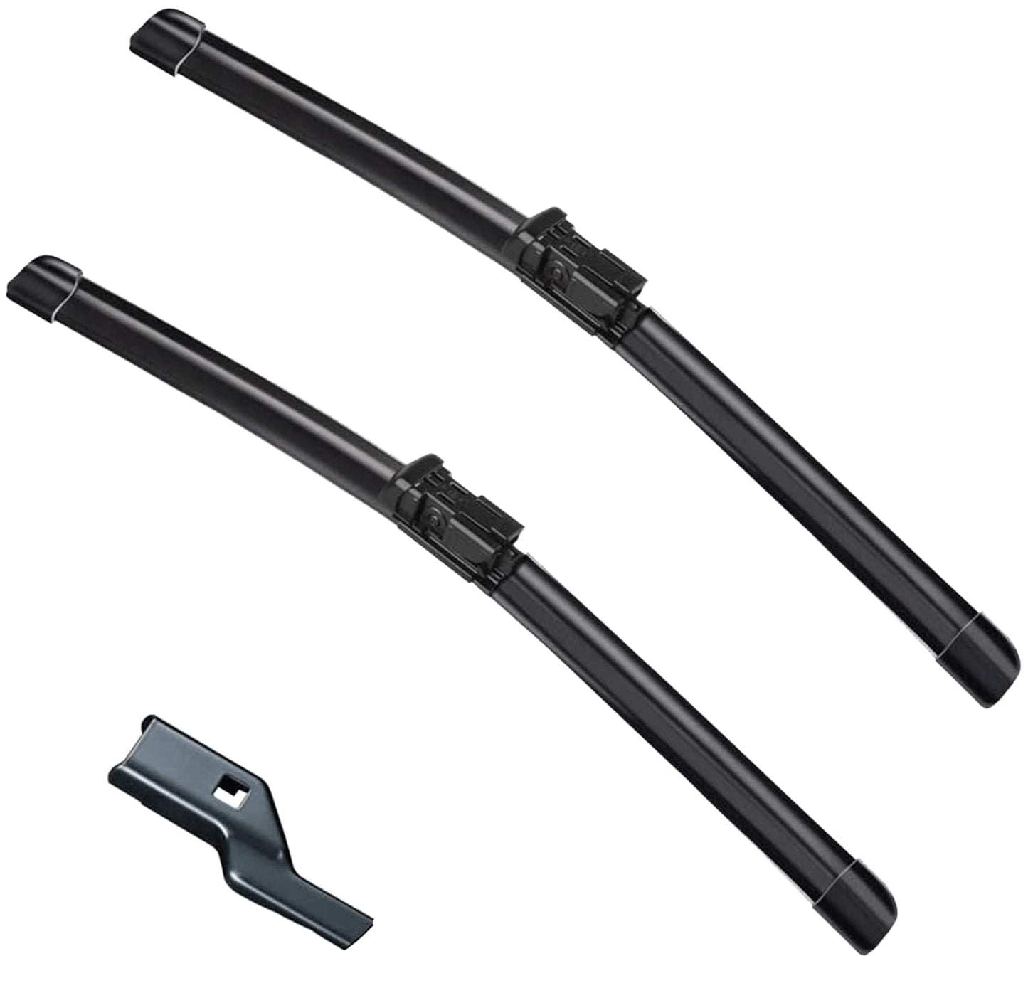 2 Factory Wiper Blades Replacement for 2017 2018 2019 2020 2021 Tesla Model 3 & 2020-2021 Model Y Original Equipment Windshield Wiper Blades Set 26"+19" (Set of 2) Top Lock