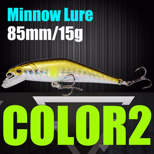 AFISHLURE Fishing Lure Wobblers Trout  85mm/15g Minnow  Hard Baits Iscas Artificial Pesca Leurre