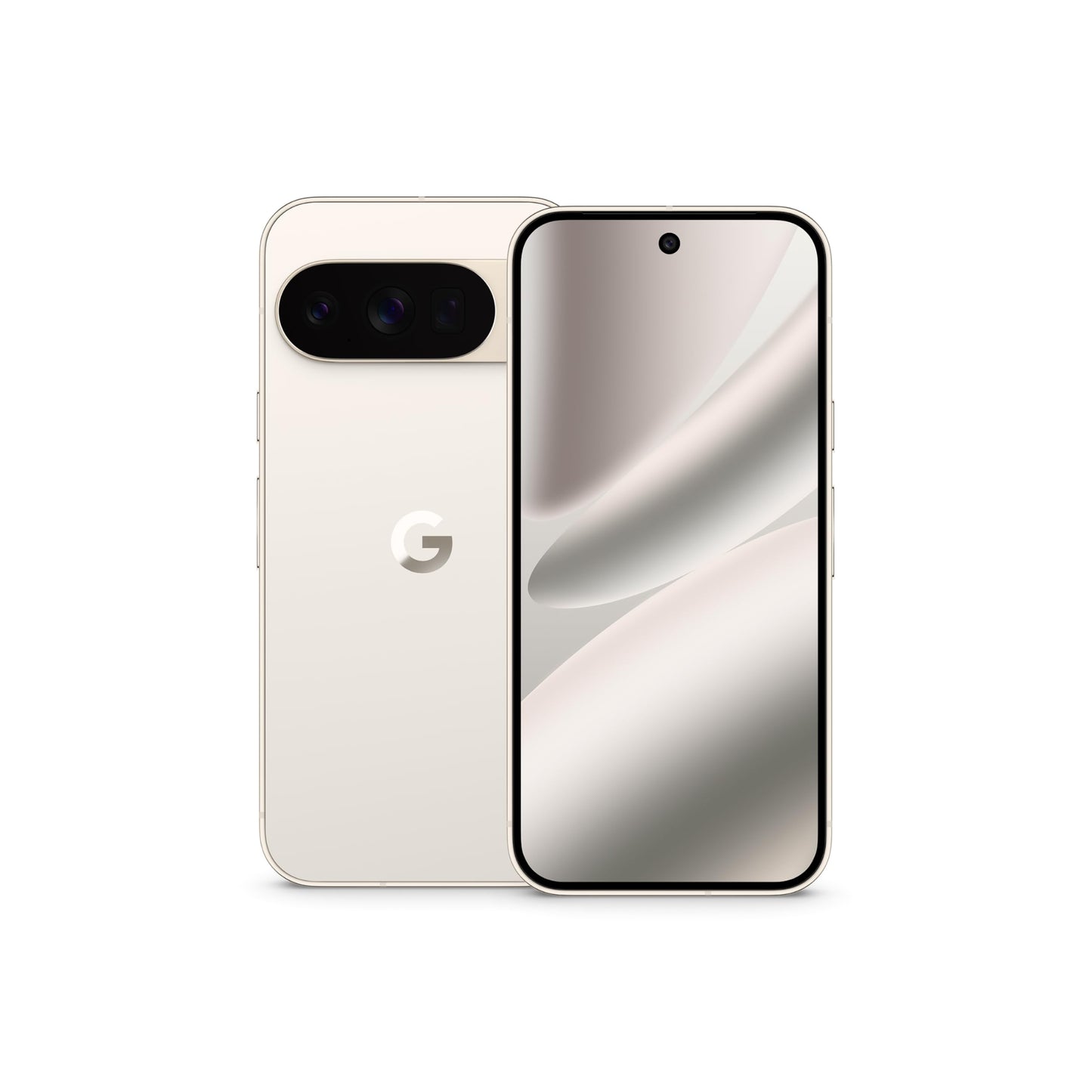 Google Pixel 10 Pro - Unlocked Android Smartphone - Gemini AI Assistant, Triple Rear Camera System, Fast-Charging 24+ Hour Battery, and 6.3" Super Actua Display - Moonstone - 128 GB (2025 Model)