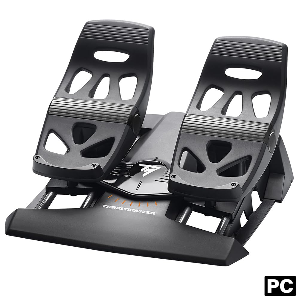 Thrustmaster TFRP Flight Rudder Pedals – Realistic Aviation Control for Flight Simulators (Compatible with PC, Xbox One, and PlayStation 5)