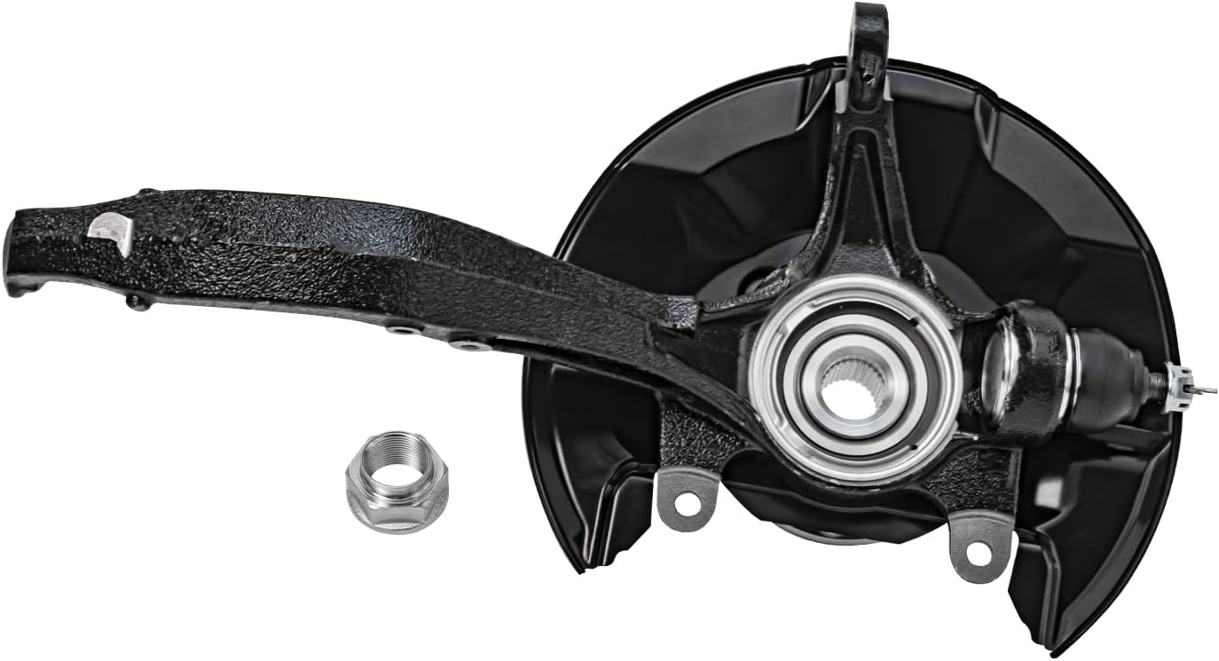 Detroit Axle - 2 Front Steering Knuckles with Wheel Bearing Hubs for 2008-2012 Honda Accord 2009-2014 TSX 2009 2010 2011 Steering Knuckles with Wheel Bearing and Hubs Assembly Replacement