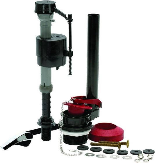 Fluidmaster 400AKR Universal All in One Toilet Repair Kit for 2-Inch Flush Valves, Easy Install