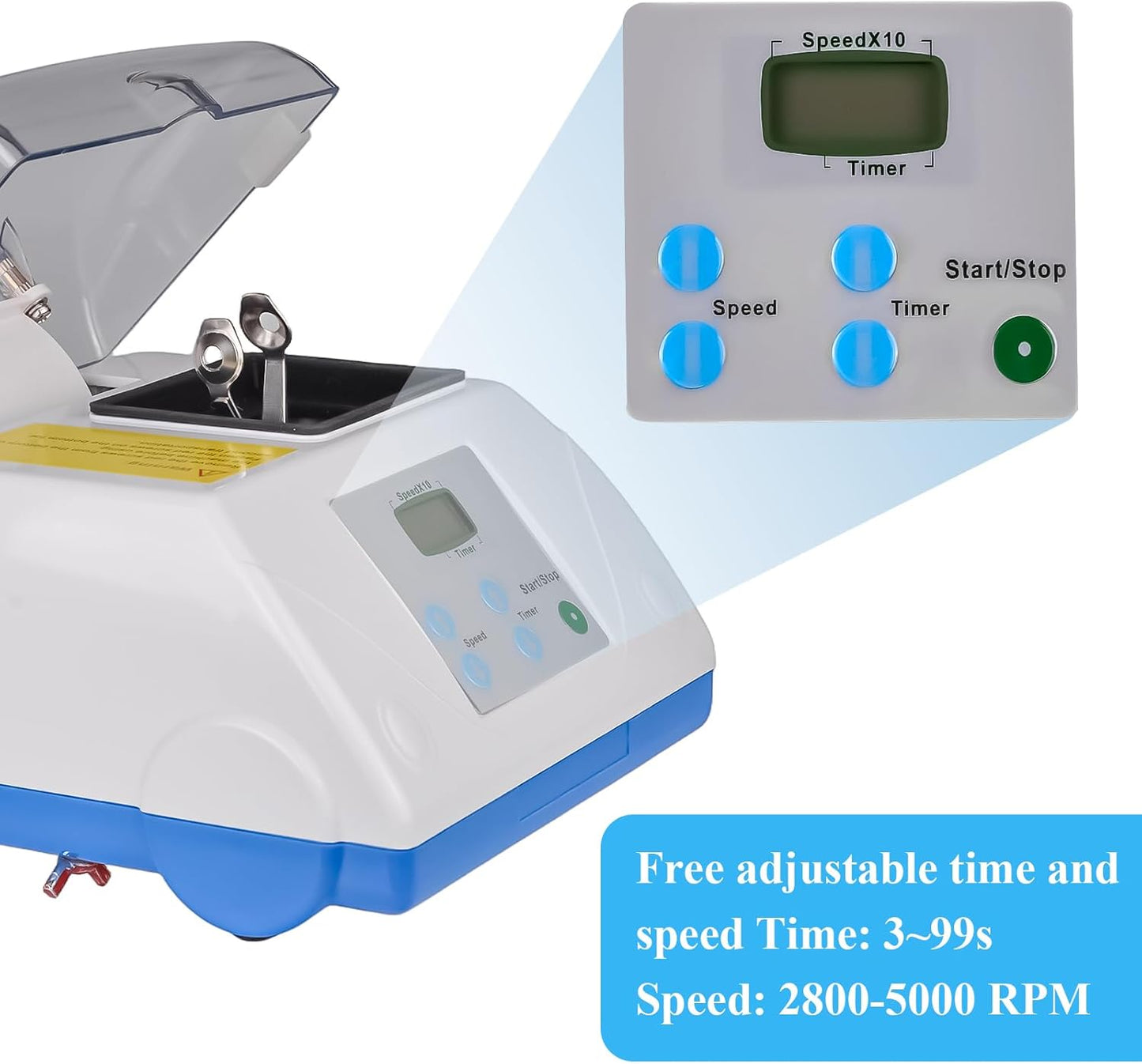 Digital Amalgamator Amalgam Mixer Capsule Lab Equipment G8