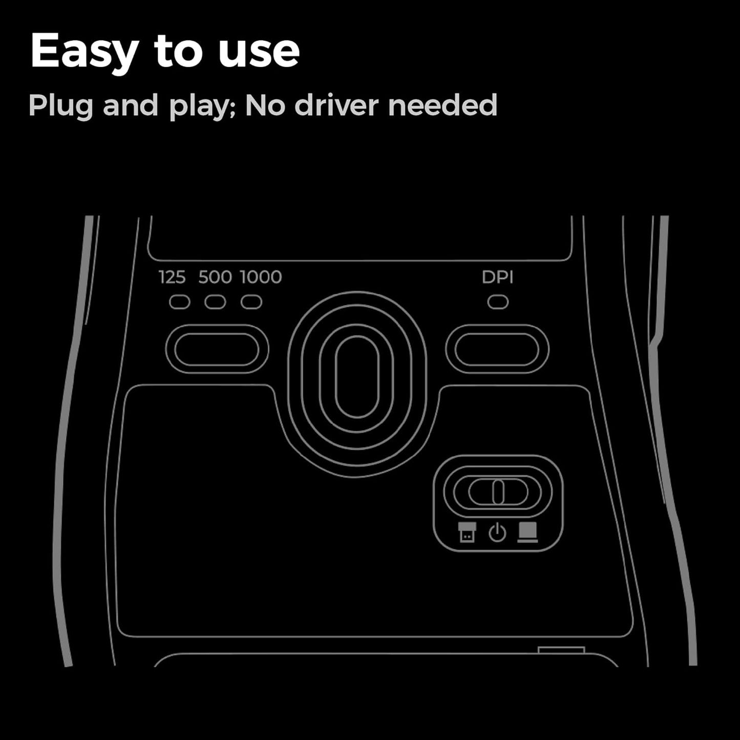 BenQ Zowie FK2-DW 4K Wireless Mouse for Esports, ​Sports Science, 4K Enhanced Receiver, 60g, Symmetrical, Driverless, 3950 Sensor, 4K Polling Rate Wireless Mouse (FK | 3950 Sensor | Symmetrical)