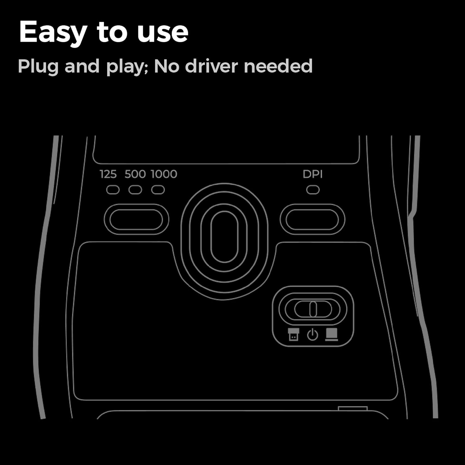 BenQ Zowie FK2-DW 4K Wireless Mouse for Esports, ​Sports Science, 4K Enhanced Receiver, 60g, Symmetrical, Driverless, 3950 Sensor, 4K Polling Rate Wireless Mouse (FK | 3950 Sensor | Symmetrical)