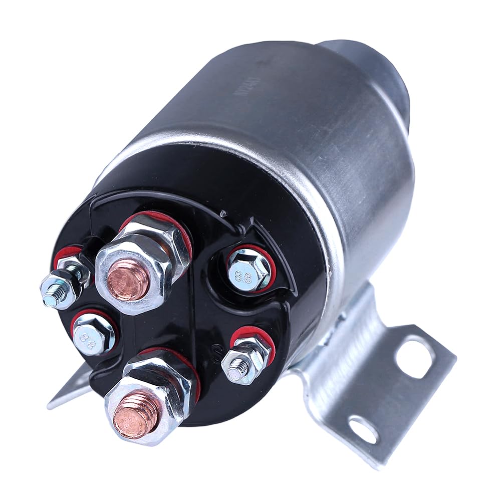 RAREELECTRICAL New Starter Solenoid Compatible with Case Farm Tractor 730 731 800 B 801 830 831 Diesel 1113665