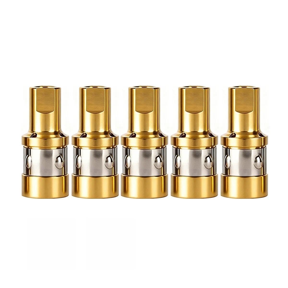 5-pk Gas Nozzles 169715 Fit for Miller M-10 M-15 and M-150 M-100 Welding Guns 169-715