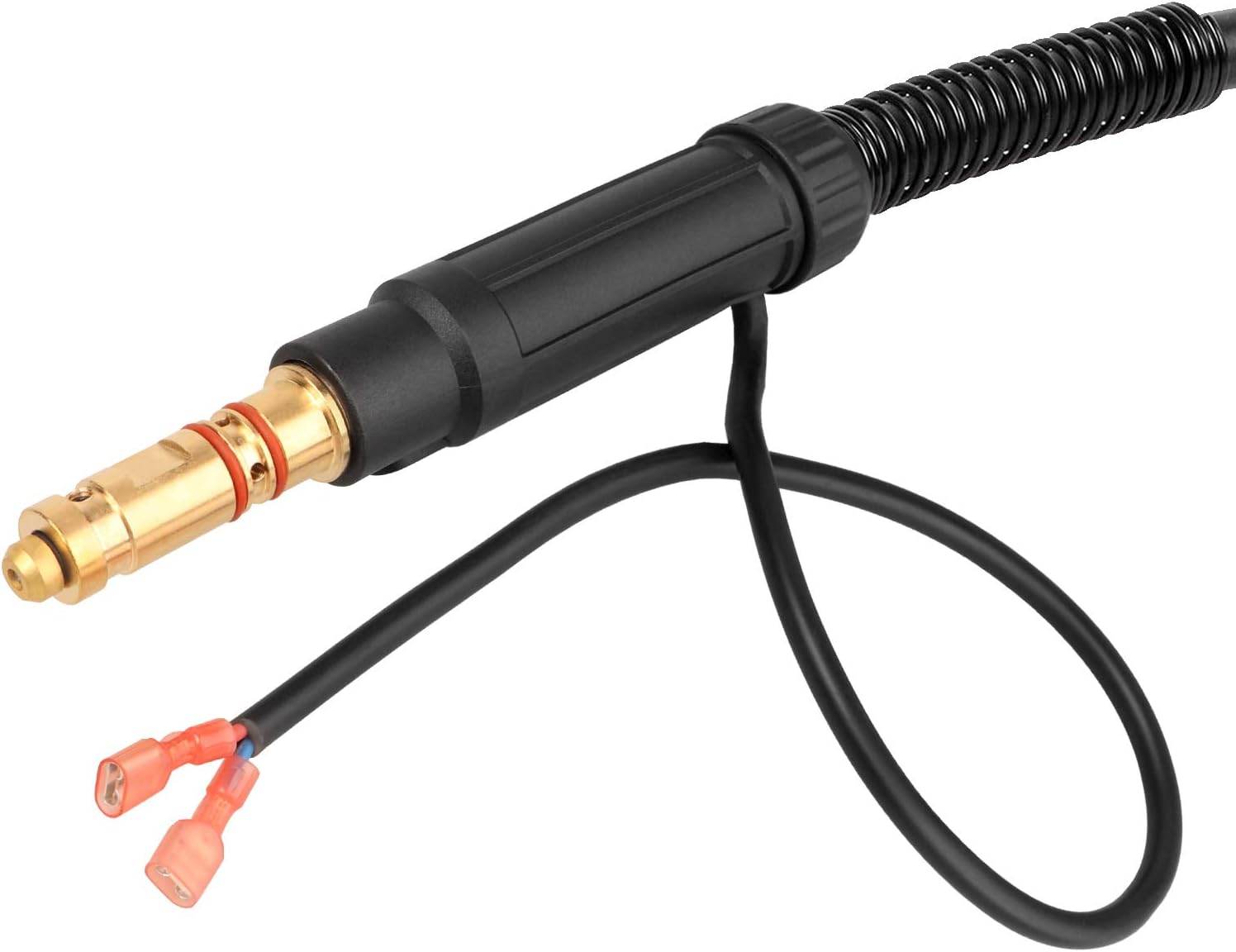 Zinger MIG Welding Gun Torch 100Amp 10' Replacement for Lincoln Magnum 100L K530-5 with 10PCS Mig Welding Contact Tips