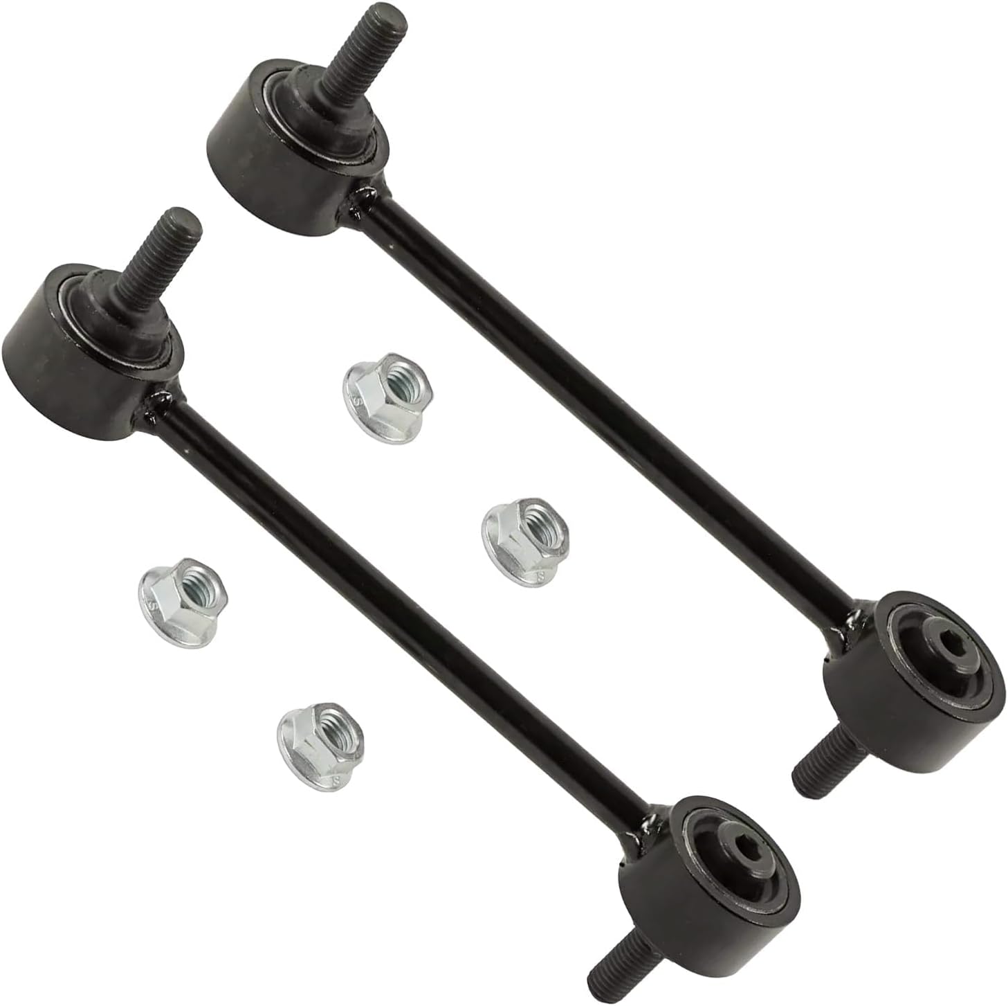 Detroit Axle - 2.5L Sway Bars for 2017 2018 2019 2020 Buick Envision, Front and Rear Stabilizer Sway Bar End Links Replacement