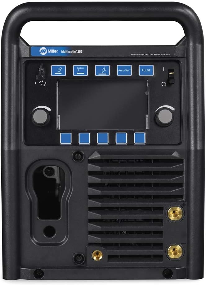 Miller 951767 Multimatic 255 Multiprocess Welder w/EZ-Latch Running Gear- 208-575V