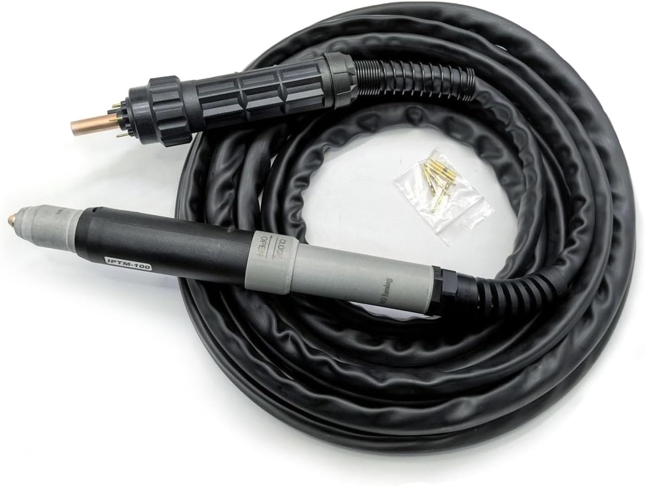 iPTM100 CNC Plasma Machine Torch PTM100 PT100M IPT-100 Non-HF Pilot Arc Compatible LONGEVITY Forcecut 82i, EVERLAST PowerPlasma 80s 100s 102i, PowerCut 80s AND PT-100/iPT TORCH SYSTEM