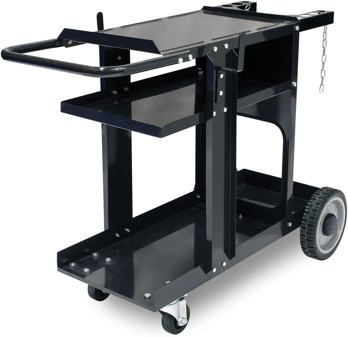 Eastwood 200 Amp Multi-Process Welder and 60 Amp Versa-Cut Plasma Cutter plus Welding Cart