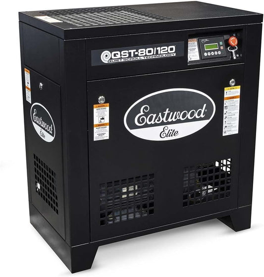 Eastwood Elite QST 80/120 Scroll Pump Air Compressor Powerful Cast Iron Portable