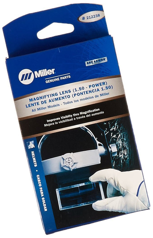 Miller 212238 Magnifying Lens, Diopter 1.50