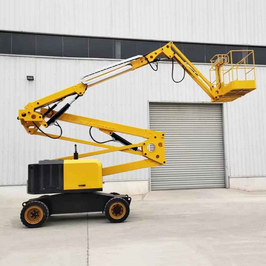 Self Propelled Telescopic Boom Lift 450kg Load Electric Aerial Work Platform for Construction Maintenance