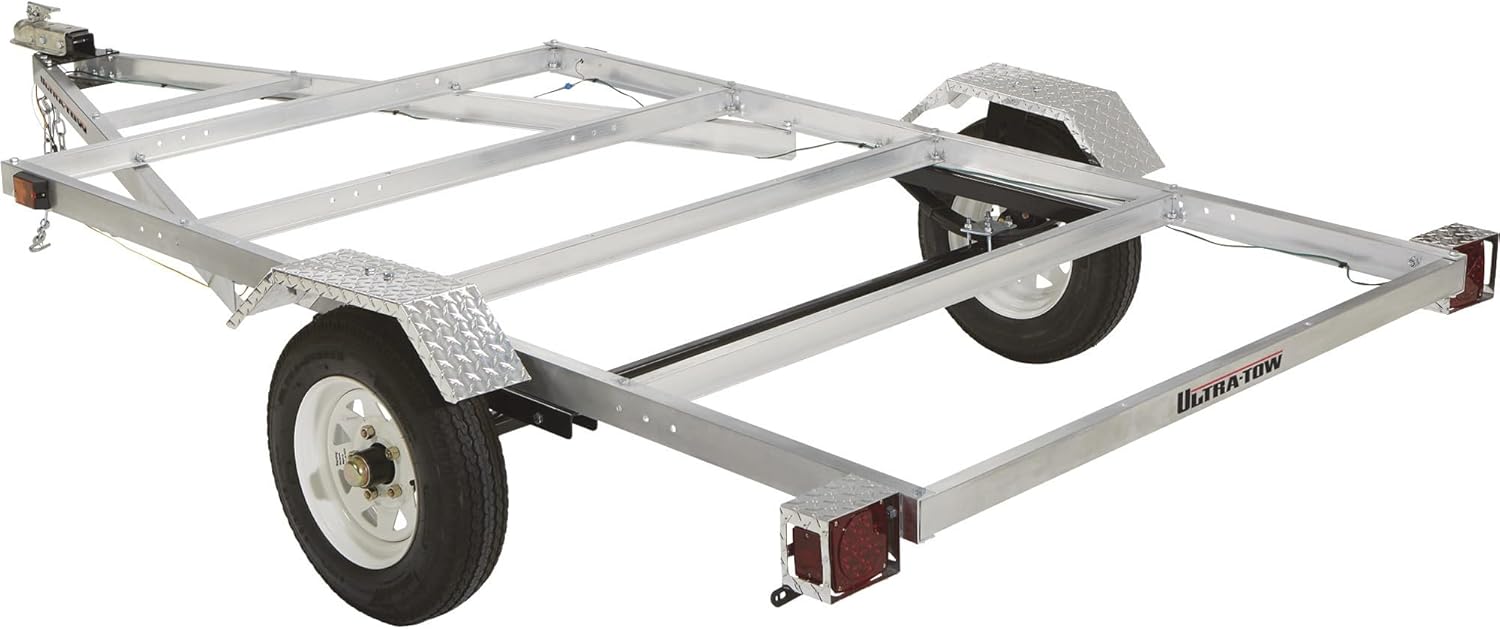 Ultra-Tow 5ft. x 8ft. Aluminum Utility Trailer Kit — 1715-Lb. Load Capacity
