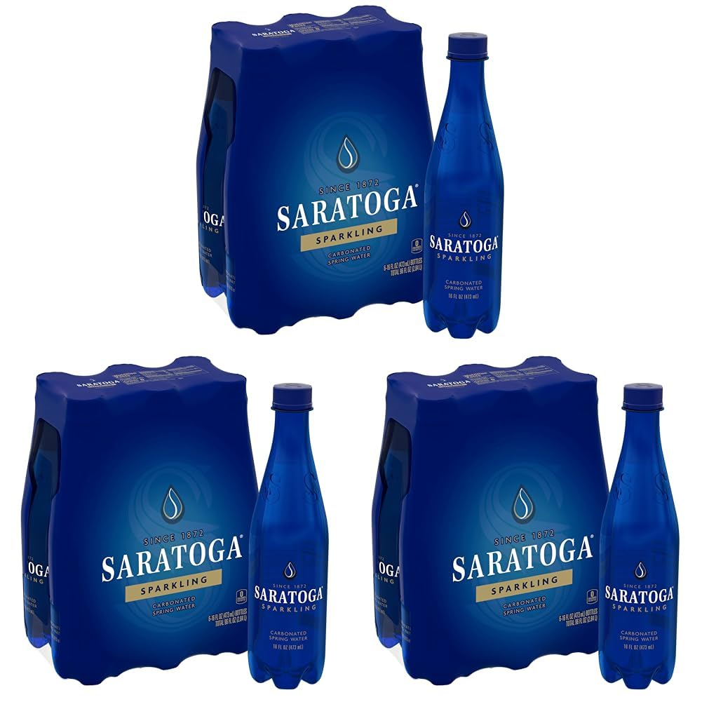 Saratoga 16oz 6pk Still PET