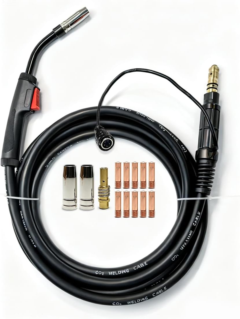 10ft MIG welding gun 180A fits Titanium Unlimited 200 MIG170 / MIG140 professional MP welders 57862 64804 64805 64806 15AK-style parts