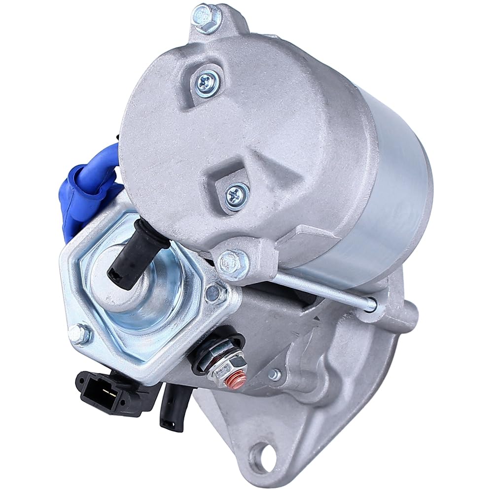 RAREELECTRICAL New Starter Motor Compatible with John Deere Tractors 650 670 855 856 Yanmar Engine 3T72