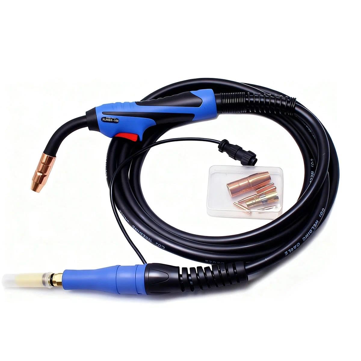 5-PK Gas Diffuser D-M100 Compatible with Miller Multimatic 215,220 Millermatic 141,142,211 MIG GUN AccuLock MDX100 consumables