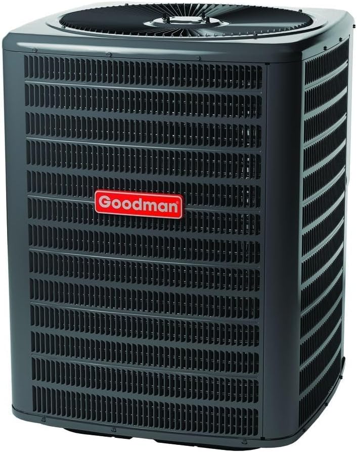 Goodman 3 Ton 14.3 SEER2 Value Series Air Conditioner Condenser GLXS4BA3610- Free Thermostat Included
