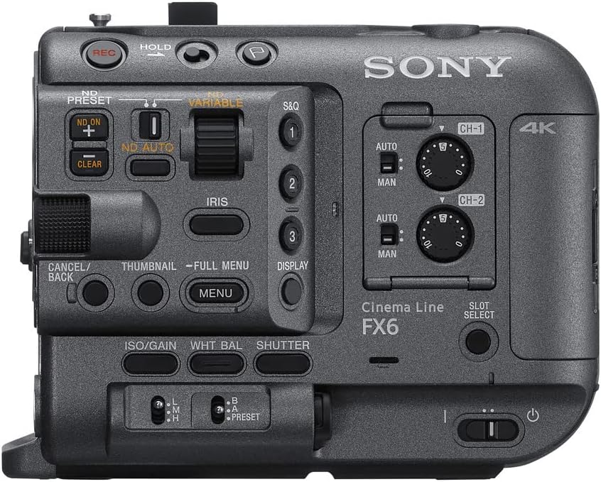 SONY ILME-FX6 Cinema Line Full-Frame Camera