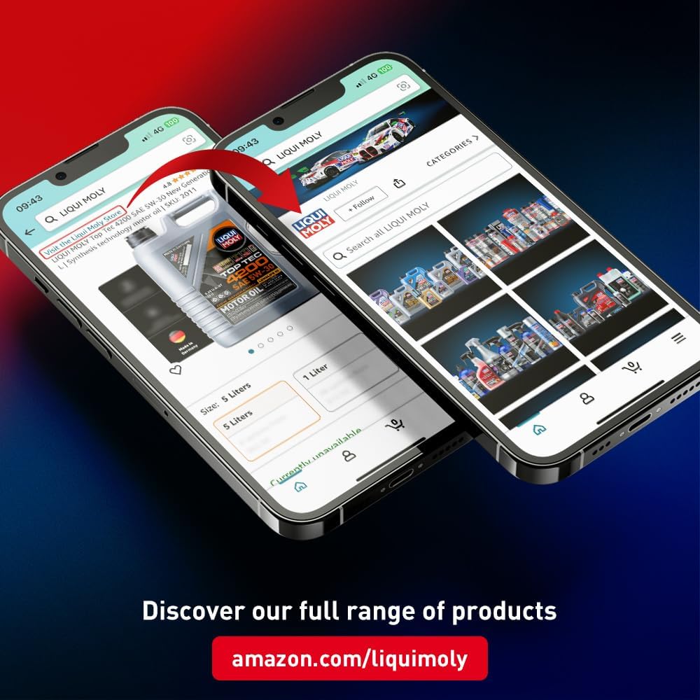 LIQUI MOLY DOT 4 Brake Fluid, 1 Liter (Pack of 1)