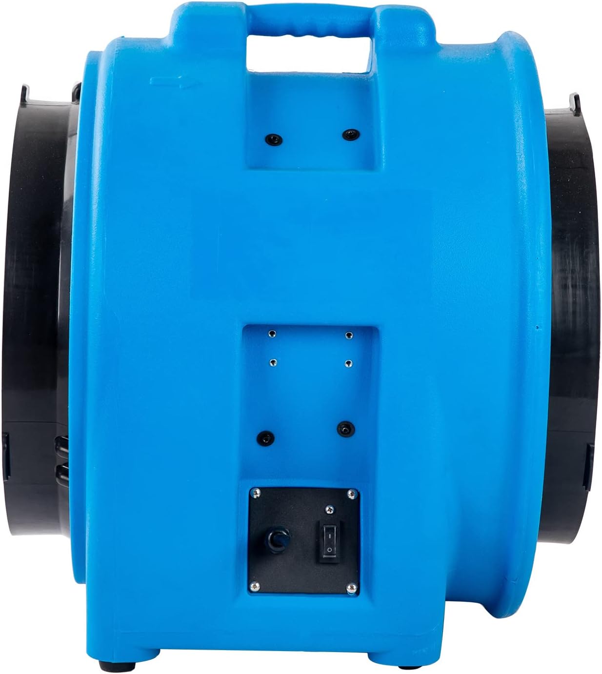 MOUNTO 16-Inch Axial Blower Exhaust Fan - 1HP, 5000 CFM, 200pa, Durable, Stackable, Ductable for Efficient Ventilation