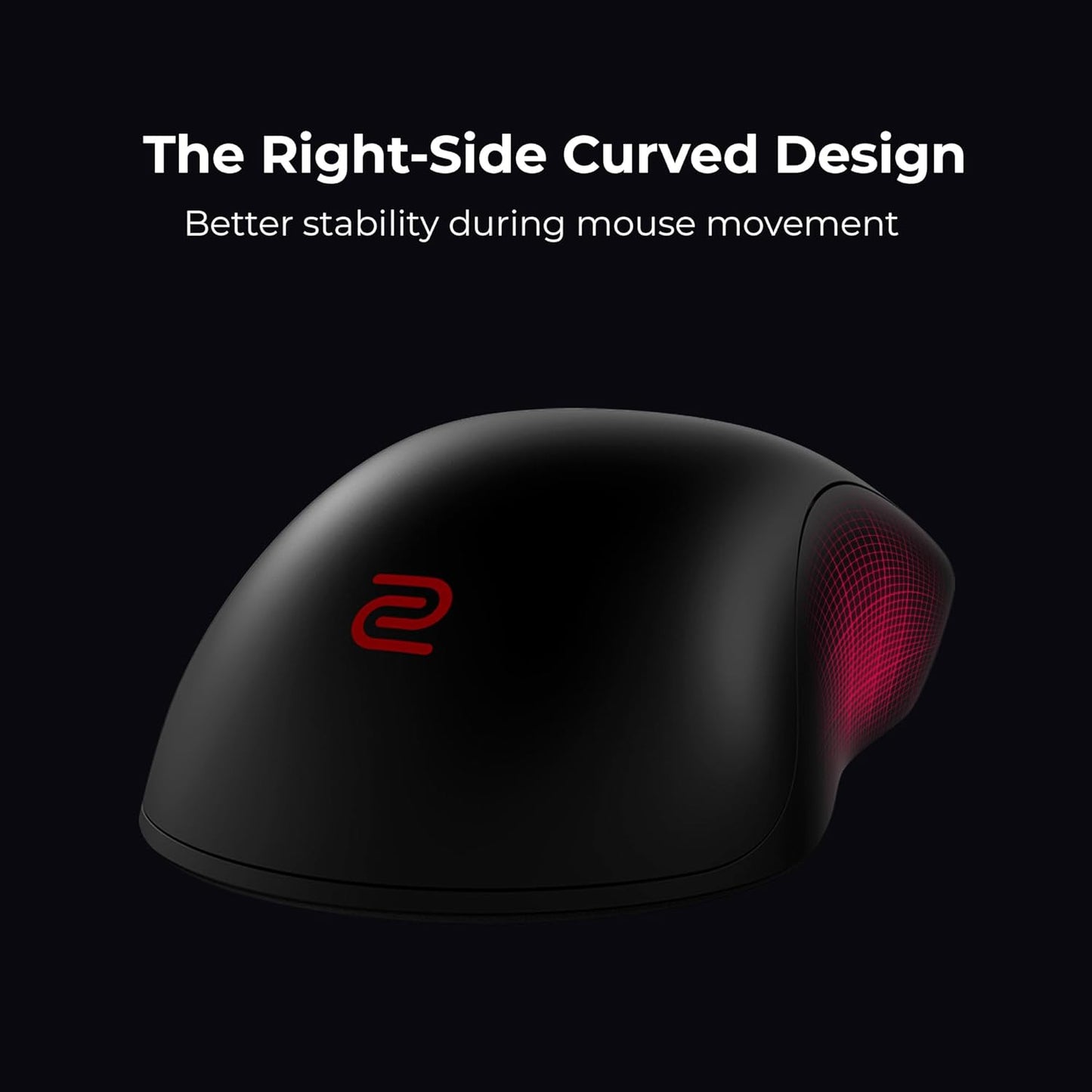 BenQ Zowie U2 Wireless Gaming Mouse | Esports, Sport Science | Enhanced Receiver | 60g Lightweight | 3200 DPI Sensor | 5 Buttons | 70 Hr Battery Life | Driverless