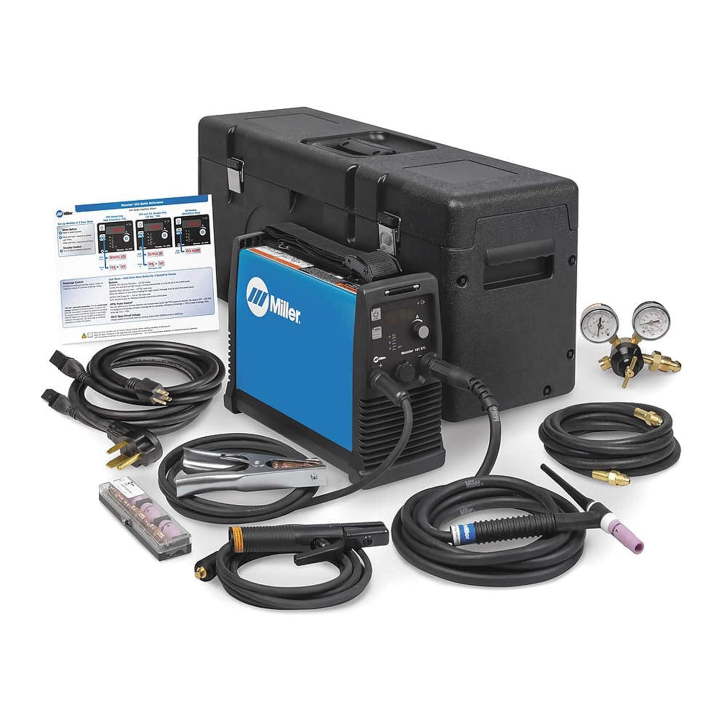 Miller Electric TIG Welder,Maxstar 161 STL Series, Blue