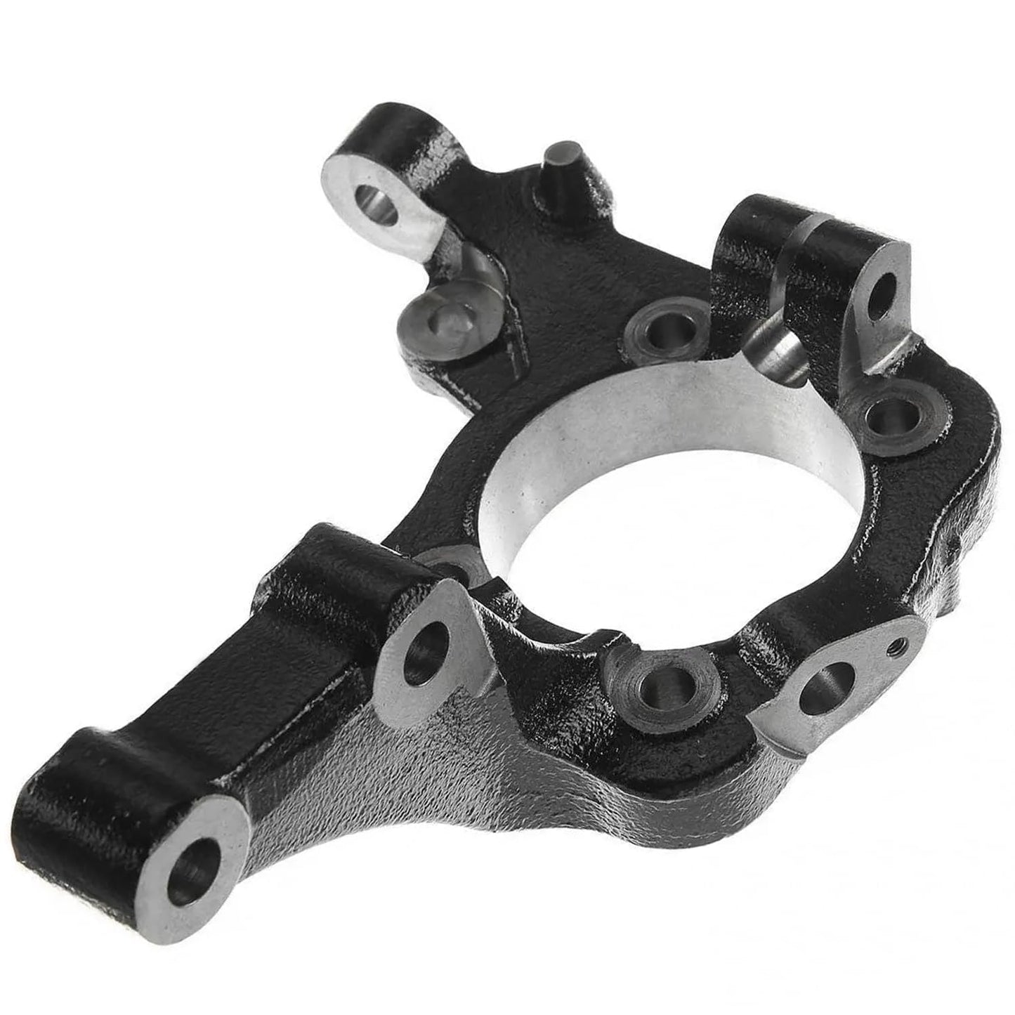 Detroit Axle - 2pc Front Right Knuckle Kit for 2007-2012 Hyundai Veracruz, 2008 2009 2010 2011 Passenger Side Steering Knuckle, Wheel Bearing Hub Assembly Replacement