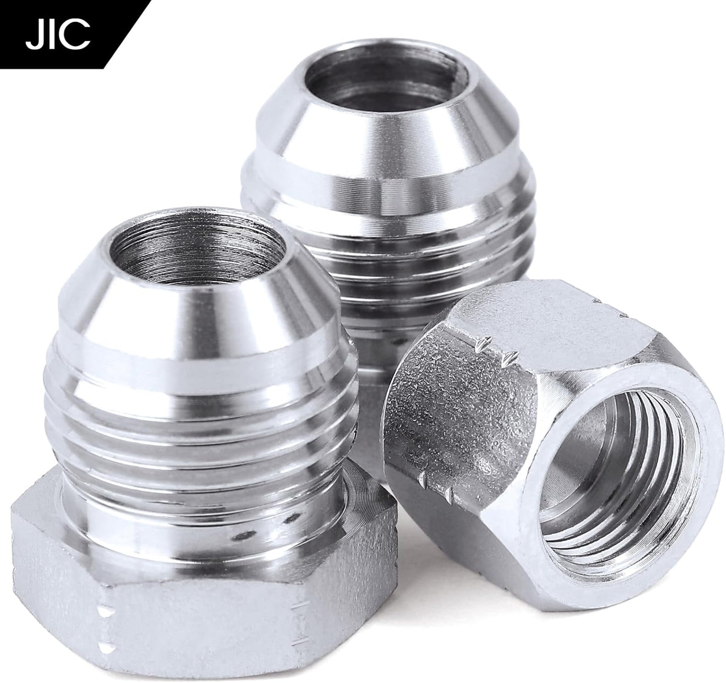 OKBA ORFS & JIC Caps and Plugs Kit,160PCS Hydraulic JIC Plugs and Caps Kit Set Dash Sizes 04 06 08 10 12 16