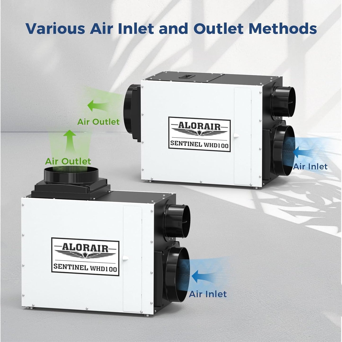 ALORAIR Whole House Dehumidifier, 90 PPD Commercial Grade Whole Home Dehumidifiers for Garages, Water Damage Restoration, 2300 Sq.Ft dehumidifiers for Crawl Space