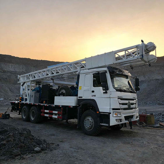 Industrial Truck Mounted Hydraulic Drilling Machine | High-Durability Rock & Soil Drilling Rig | Intelligent Speed & Pressure Control | Built-In 30KW Generator