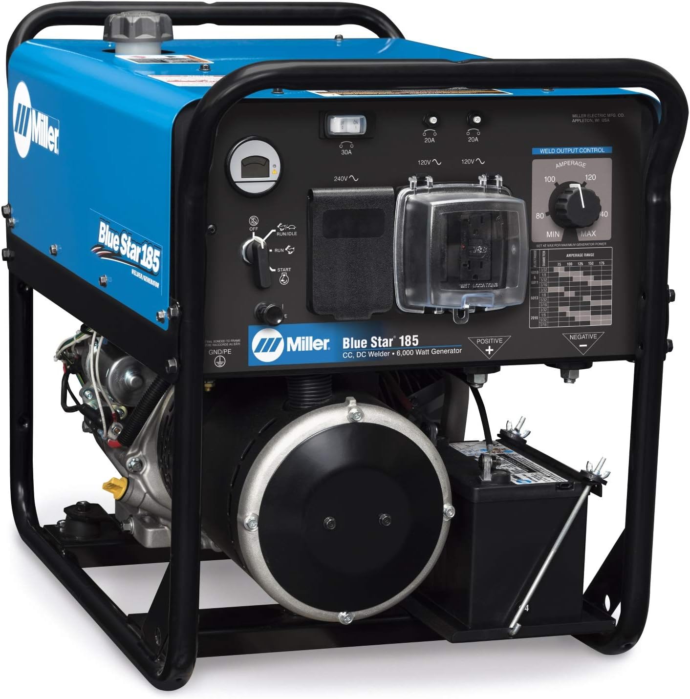 Engine Driven Welder, Gas, 13 HP