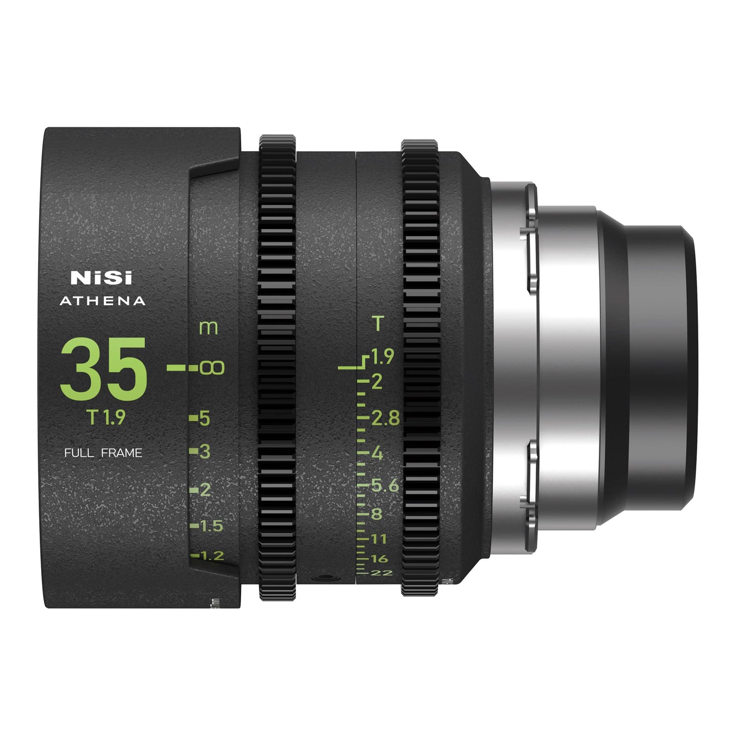 NiSi Athena Prime Full Frame Cinema Lens Master Kit with 8 Lenses 14mm T2.4, 18mm T2.2, 25mm T1.9, 35mm T1.9, 40mm T1.9, 50mm T1.9, 85mm T1.9, 135mm T2.2 + Hard Case (PL Mount)