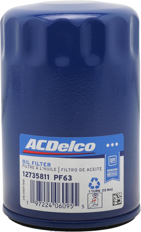 ACDelco GM Original Equipment PF63 (12735811) Engine Oil Filter