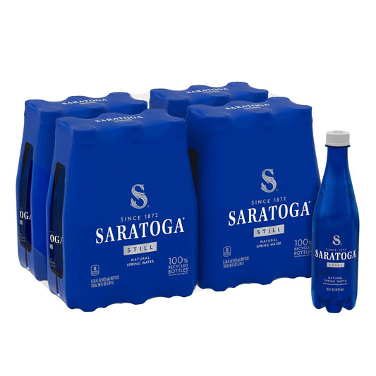 Saratoga 16oz 4 X 6pk Still PET