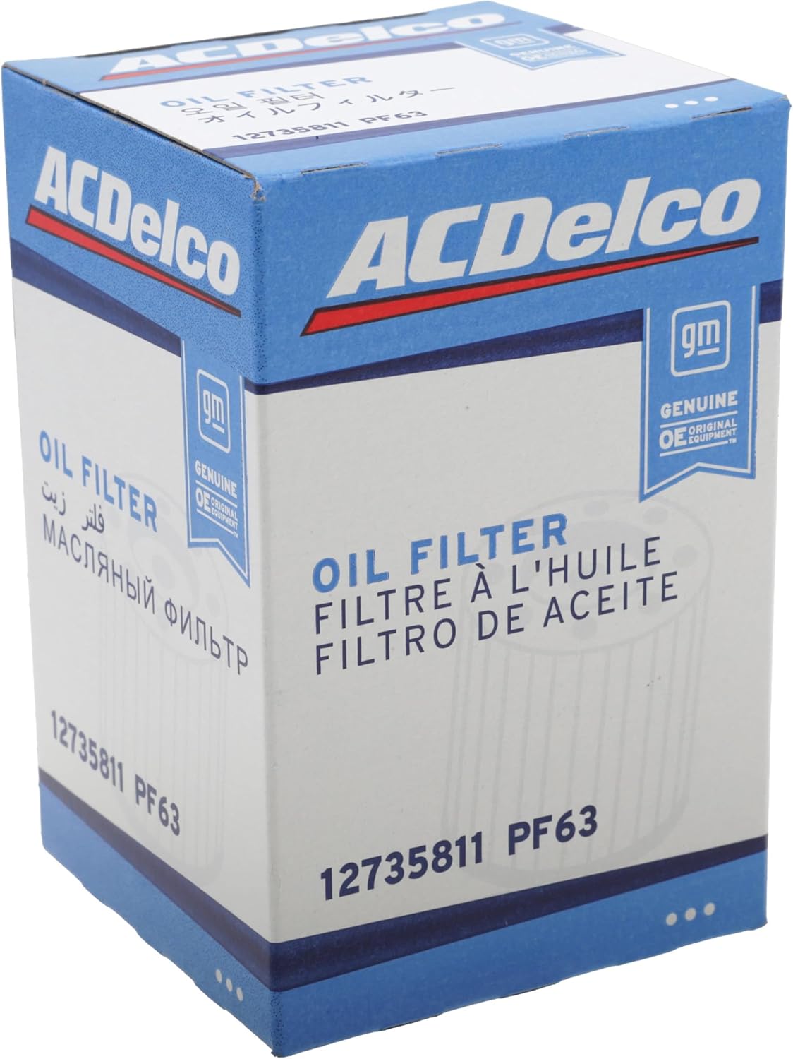 ACDelco GM Original Equipment PF63 (12735811) Engine Oil Filter