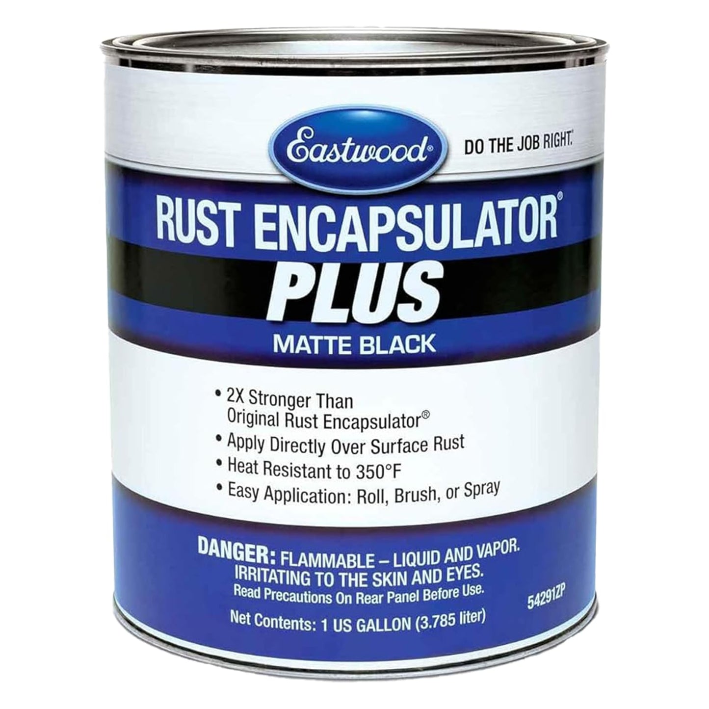 Eastwood Matte Black Rust Encapsulator Plus | Long Lasting Durable Finish 1 Coat Maximum Rust Protection | Heat Resistance up to 350 degrees Fahrenheit | 1 Quart, Matte Black