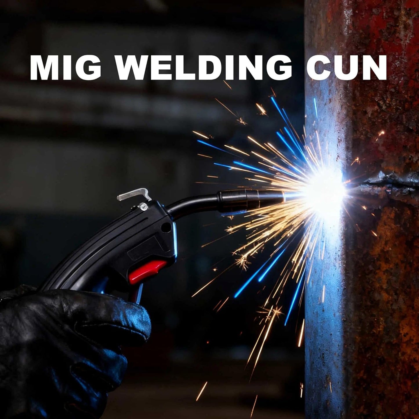 8ft No Gas Mig Gun Replacement Fits Lincoln Century 80GL FC90 90i FC Flux-Cored Welder K3493-1 K2185-1 K5256-1 K2501-1