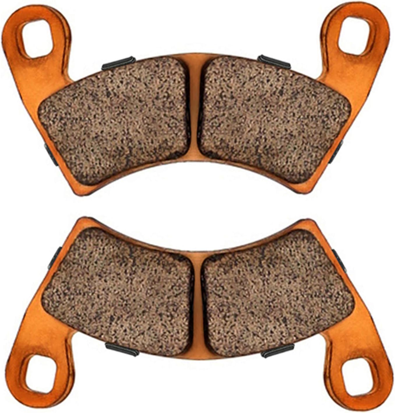 Brake Pads for 2017-2020 Polaris RZR 900 (50inch) / Polaris RZR S 900&1000 Trail 2020 2021 2022 2024 2025,Polaris RZR Trail Sport&Ultimate 2021-2025,4 Set Front&Rear Sintered Copper Brake Pads
