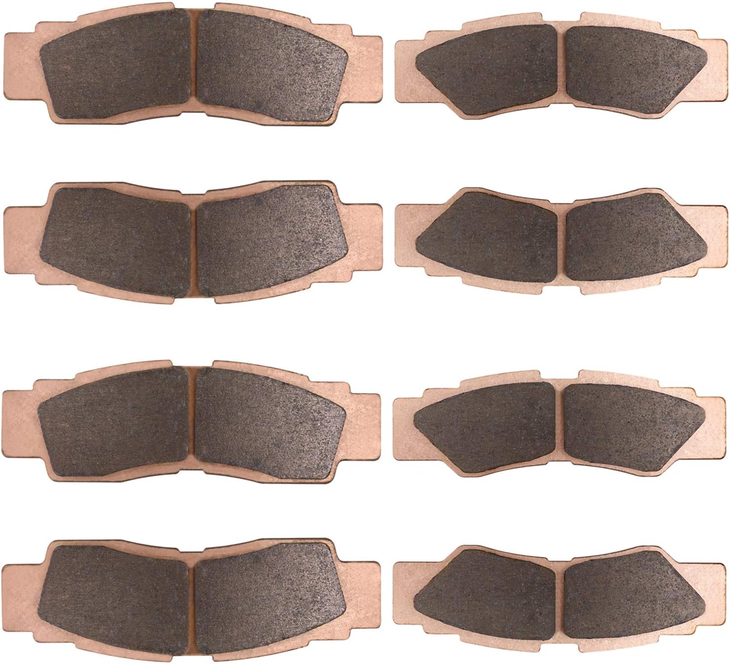 Brake Pads for Yamaha YXZ1000R YXZ 1000R SE SS 2016-2025,Front&Rear Brake Pads for Yamaha Wolverine RMAX2&RMAX4 1000 LE SE 2021 2022 2023 2024 2025,Replaces# 2HC-25805-00-00, 2HC-25806-00-00