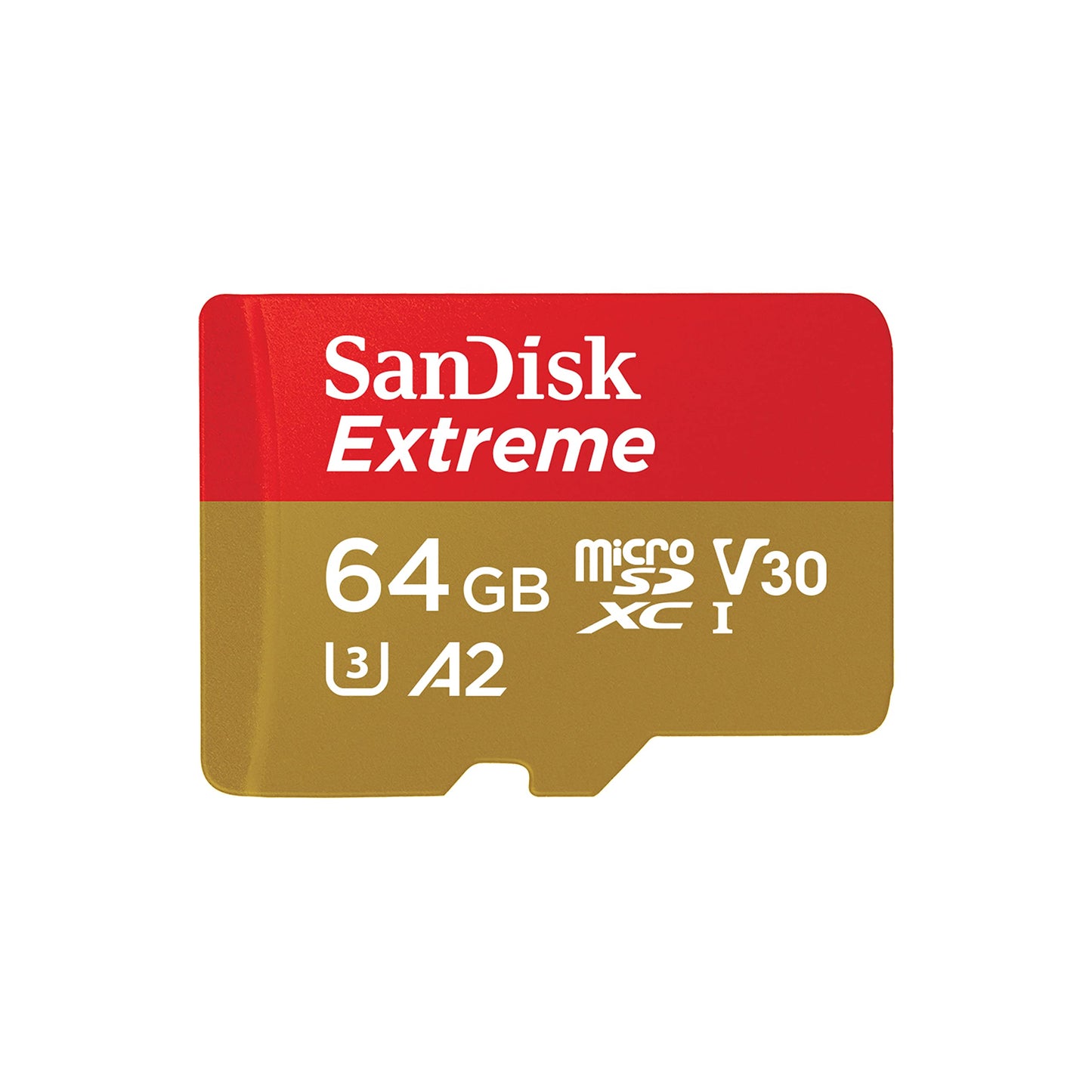 SanDisk 256GB Extreme microSDXC UHS-I Memory Card with Adapter - Up to 190MB/s, C10, U3, V30, 4K, 5K, A2, Micro SD Card - SDSQXAV-256G-GN6MA