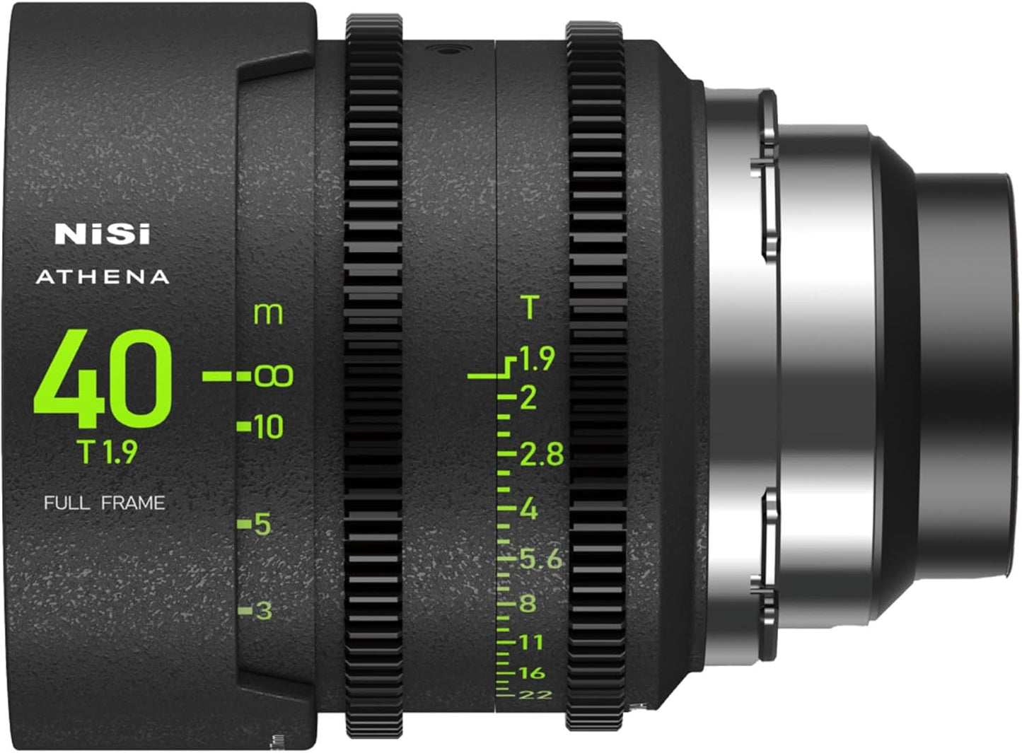 NiSi Athena Prime Full Frame Cinema Lens Master Kit with 8 Lenses 14mm T2.4, 18mm T2.2, 25mm T1.9, 35mm T1.9, 40mm T1.9, 50mm T1.9, 85mm T1.9, 135mm T2.2 + Hard Case (PL Mount)